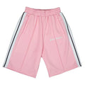 Palm Angels Classic Track Shorts - Pink/White