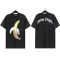 Palm Angels Banana Graphic T-Shirt - Black