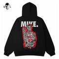 Warren Lotas Mike Red Skull Hoodie - Black