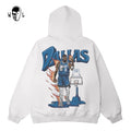 Warren Lotas Dallas #11 Court Shooting Hoodie - White