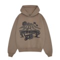 BROKEN PLANET MARKET 'OFF THE GRID' HOODIE (EARTH BROWN)