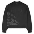 Broken Planet Market Knit Sweater Midnight Black