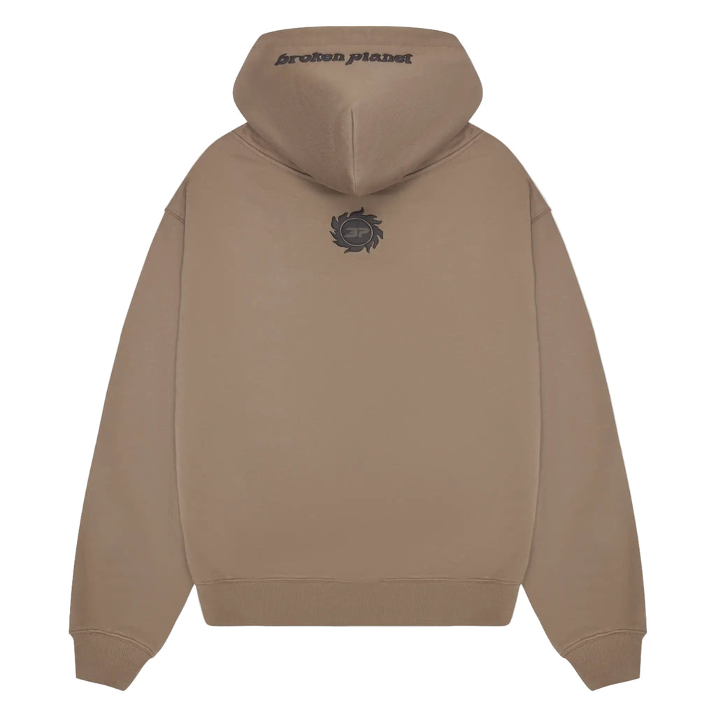 Broken Planet Market Off The Grid Hoodie Cinder Brown